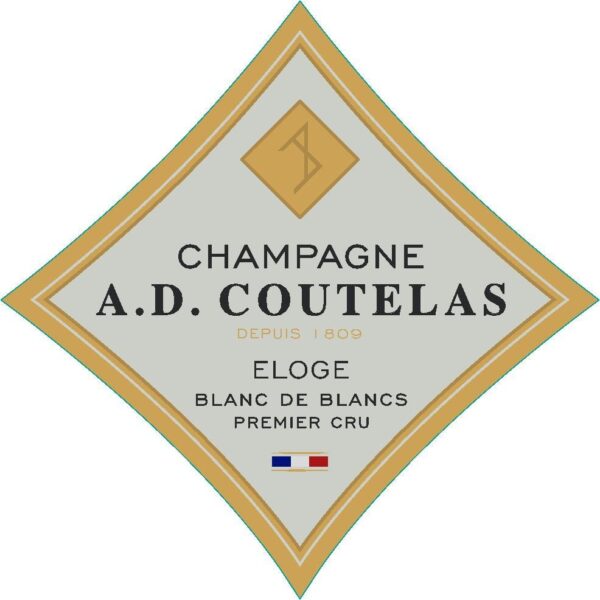 Champagne AD Coutelas Brut - Eloge blanc de blancs Premier Cru