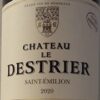 Chateau Le Destrier Saint Emilion 2022